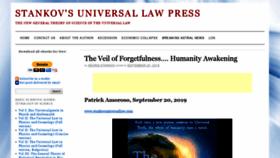 What Stankovuniversallaw.com website looked like in 2019 (4 years ago)