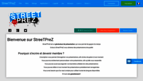 What Streetprez.com website looked like in 2019 (4 years ago)