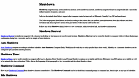 What Shutdown.cc website looked like in 2019 (4 years ago)