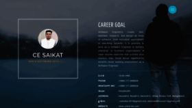 What Saikat-bd.com website looked like in 2019 (4 years ago)