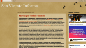 What Sanvicenteinforma.com website looked like in 2019 (4 years ago)
