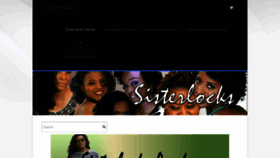 What Sisterlocks.com website looked like in 2019 (4 years ago)