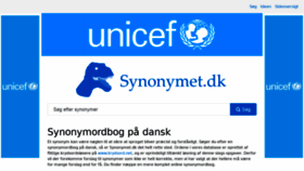What Synonymet.dk website looked like in 2019 (4 years ago)