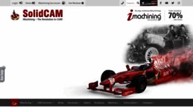 What Solidcam.com website looked like in 2019 (4 years ago)