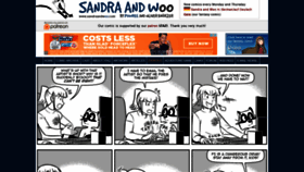 What Sandraandwoo.com website looked like in 2019 (4 years ago)