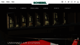 What Schiebel.net website looked like in 2019 (4 years ago)
