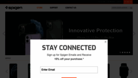 What Spigen.com.sg website looked like in 2019 (4 years ago)