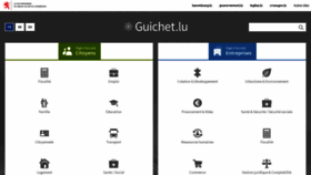 What Services-publics.lu website looked like in 2019 (4 years ago)