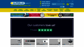 What Superlecdirect.com website looked like in 2019 (4 years ago)