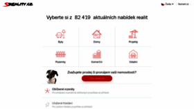 What Sreality.cz website looked like in 2019 (4 years ago)