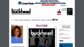What Simplybuckhead.com website looked like in 2019 (4 years ago)