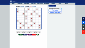 What Sudoku99.com website looked like in 2019 (4 years ago)