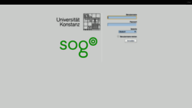 What Sogo.uni-konstanz.de website looked like in 2019 (4 years ago)