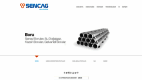 What Sencag.com.tr website looked like in 2019 (4 years ago)