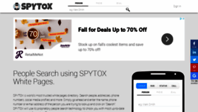 What Spytox.com website looked like in 2019 (4 years ago)