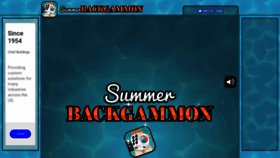 What Summerbackgammon.com website looked like in 2019 (4 years ago)