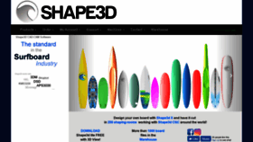 What Shape3d.fr website looked like in 2019 (4 years ago)