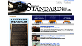 What Silvertonstandard.com website looked like in 2019 (4 years ago)