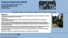 What Stableschristiancentre.co.uk website looked like in 2019 (4 years ago)