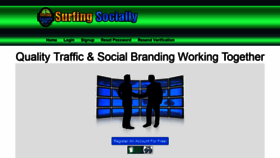 What Surfingsocially.com website looked like in 2019 (4 years ago)