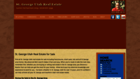 What St-georgeutahrealestate.com website looked like in 2019 (4 years ago)