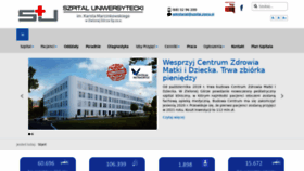 What Szpital.zgora.pl website looked like in 2019 (4 years ago)