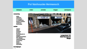 What Sanitairvanhoucke.be website looked like in 2019 (4 years ago)