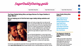 What Sugardaddydating.guide website looked like in 2019 (4 years ago)