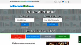 What Sellbackyourbook.com website looked like in 2019 (4 years ago)