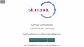 What Silmaril.ie website looked like in 2019 (4 years ago)