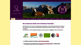 What Swissbiocolostrum.com website looked like in 2019 (4 years ago)