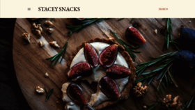 What Staceysnacksonline.com website looked like in 2019 (4 years ago)