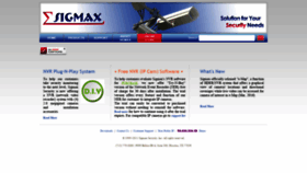 What Sigmaxsecurity.com website looked like in 2019 (4 years ago)