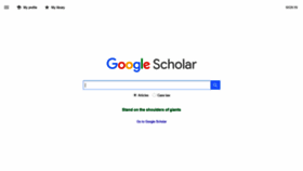 What Scholar.google.com.pk website looked like in 2019 (4 years ago)