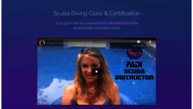 What Scuba-explorers.com website looked like in 2019 (4 years ago)