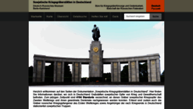 What Sowjetische-memoriale.de website looked like in 2019 (4 years ago)