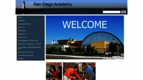 What Sdacademy.com website looked like in 2019 (4 years ago)