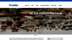 What Sumida.com website looked like in 2019 (5 years ago)