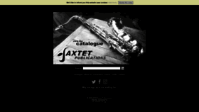 What Saxtetpublications.com website looked like in 2019 (4 years ago)