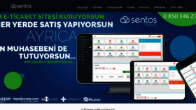 What Sentos.com.tr website looked like in 2019 (4 years ago)