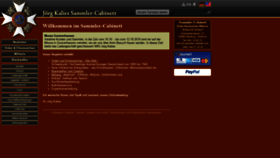 What Sammler-cabinett.de website looked like in 2019 (4 years ago)