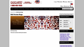 What Silkpersianrugs.com website looked like in 2019 (4 years ago)