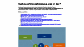 What Suchmaschinenoptimierung-hannover.org website looked like in 2019 (4 years ago)