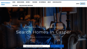 What Searchhomesincasper.com website looked like in 2019 (4 years ago)