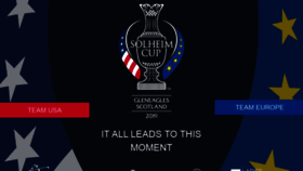 What Solheimcup.com website looked like in 2019 (4 years ago)