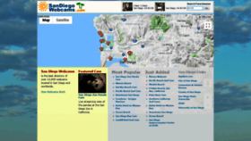 What Sandiegowebcams.com website looked like in 2019 (4 years ago)