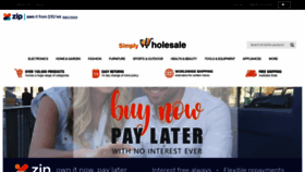 What Simplywholesale.com.au website looked like in 2019 (4 years ago)