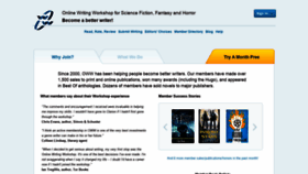 What Sff.onlinewritingworkshop.com website looked like in 2019 (4 years ago)