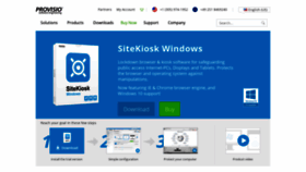 What Sitekiosk.com website looked like in 2019 (4 years ago)