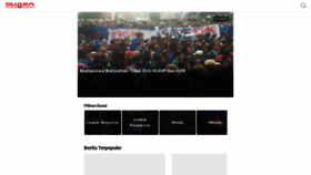 What Suarapurwokerto.com website looked like in 2019 (4 years ago)